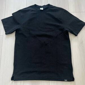 NEW ZARA heavyweight t shirt black sz XL